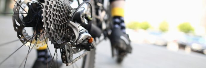 Bicycle man background. Sport equipment. Summer travel. Extreme sport competition race lifestyle.