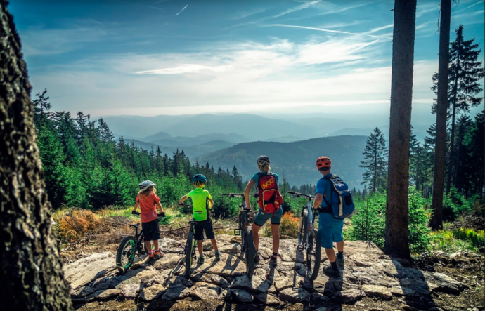 Trailpark Klínovec.  Foto: ©Živý kraj – Destinační agentura pro Karlovarský kraj 