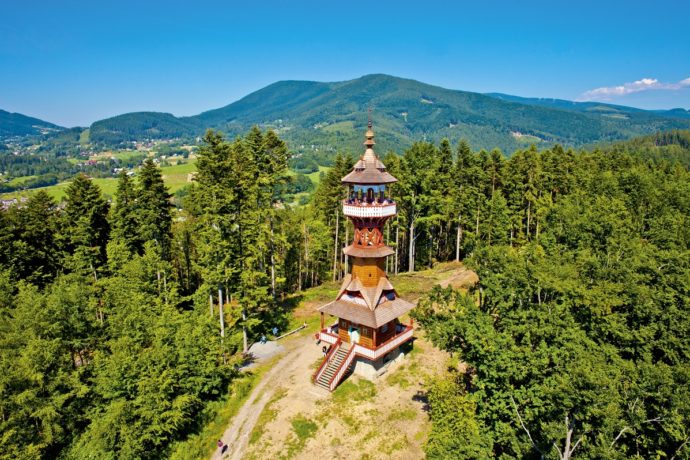 Vydejte se na Jurkovičovu rozhlednu po vánočních svátcích