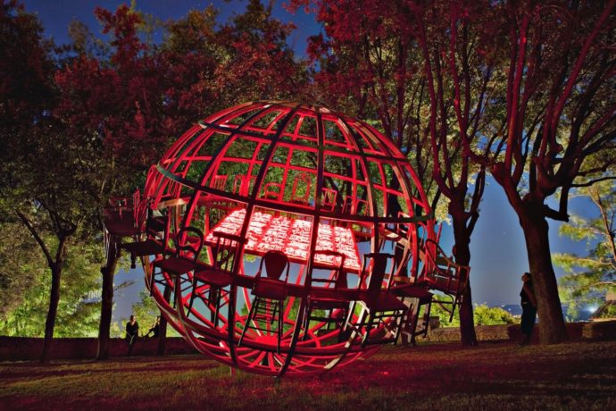 Sochařské umění a sochařský park na zámku Bechyně