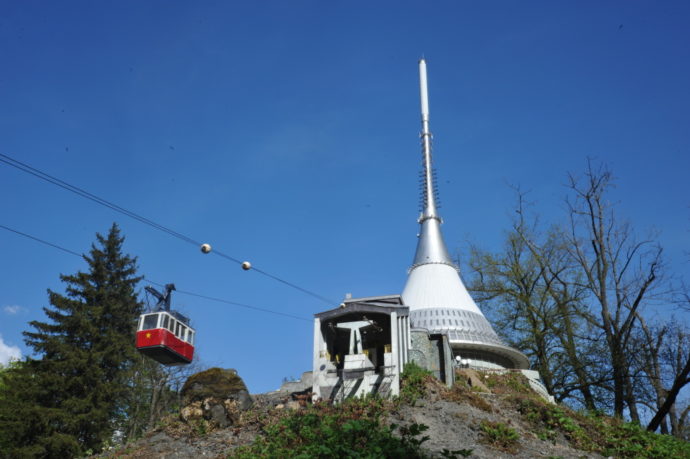 Lanovka na Ještěd a mnoho dalších zajímavých staveb z ČR.