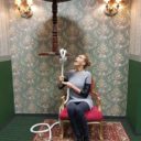 Zrcadlový labyrint v přízemí Divadla kouzel