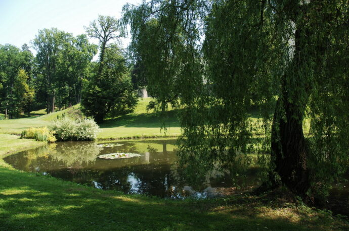 Zámecký pak zámku Chyše