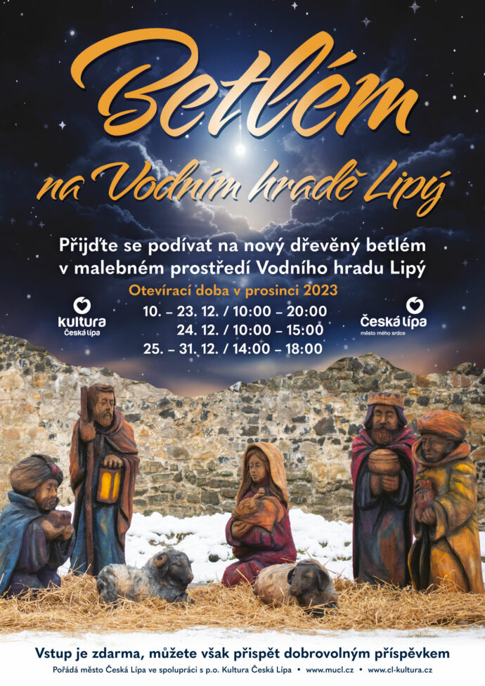 Betlém na Vodním hradě Lipý, program. Foto © Kultura Česká Lípa