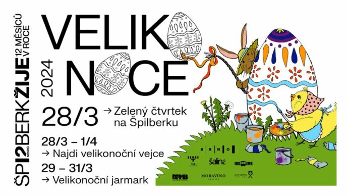 ŠPILBERK ŽIJE! Velikonocemi 2024. Foto © www.sermiri.cz