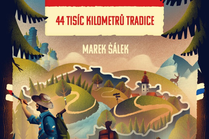 Výpravná kniha Turistická značka od Marka Šálka právě vychází