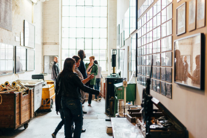 Galerie v bývalé lipské bavlnářské přádelně © Philipp Kirschner | leipzig.travel