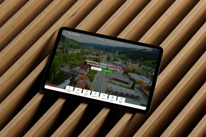 Karolinka má nové webové stránky – moderní, funkční a přizpůsobené mobilním zařízením