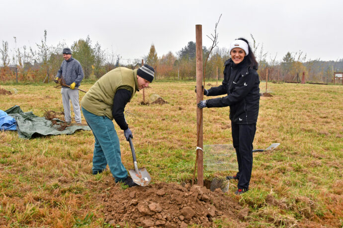 Na bohatou výsadbu v Bohumíně-Skřečoni naváže nový ovocný sad