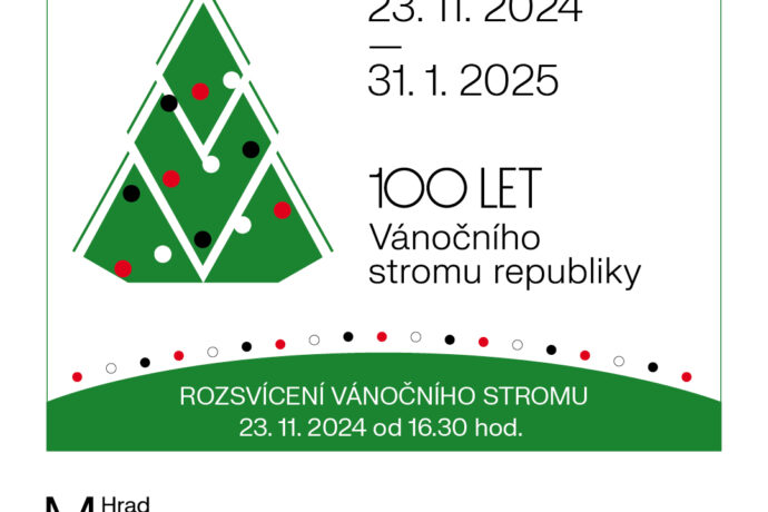 Výstava 100 let Vánočního stromu republiky a rozsvícení stromečku na hradě Špilberku