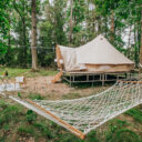 Glamping Černnická obora. Foto: ©Panství Bechyně