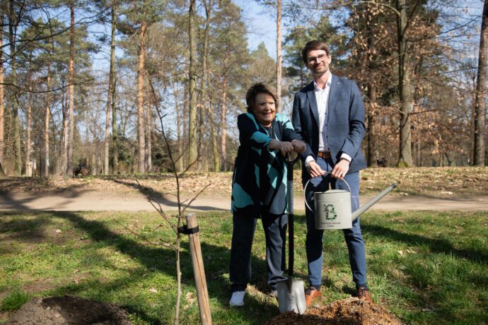 Jiřina Bohdalová.Foto: ©Botanická zahrada Praha