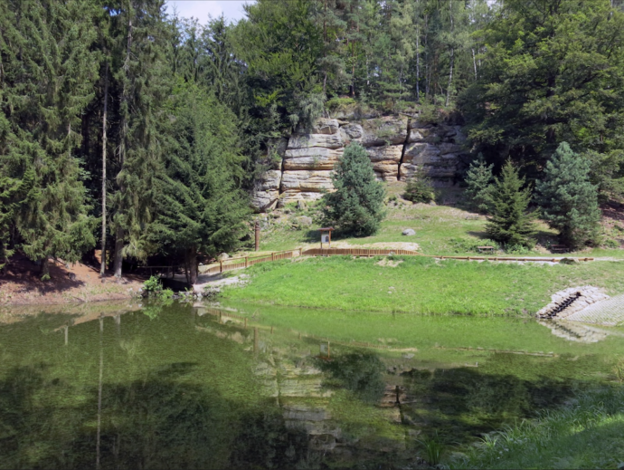 Vodní nádrž Pelíšek. Foto: ©Prachovské skály