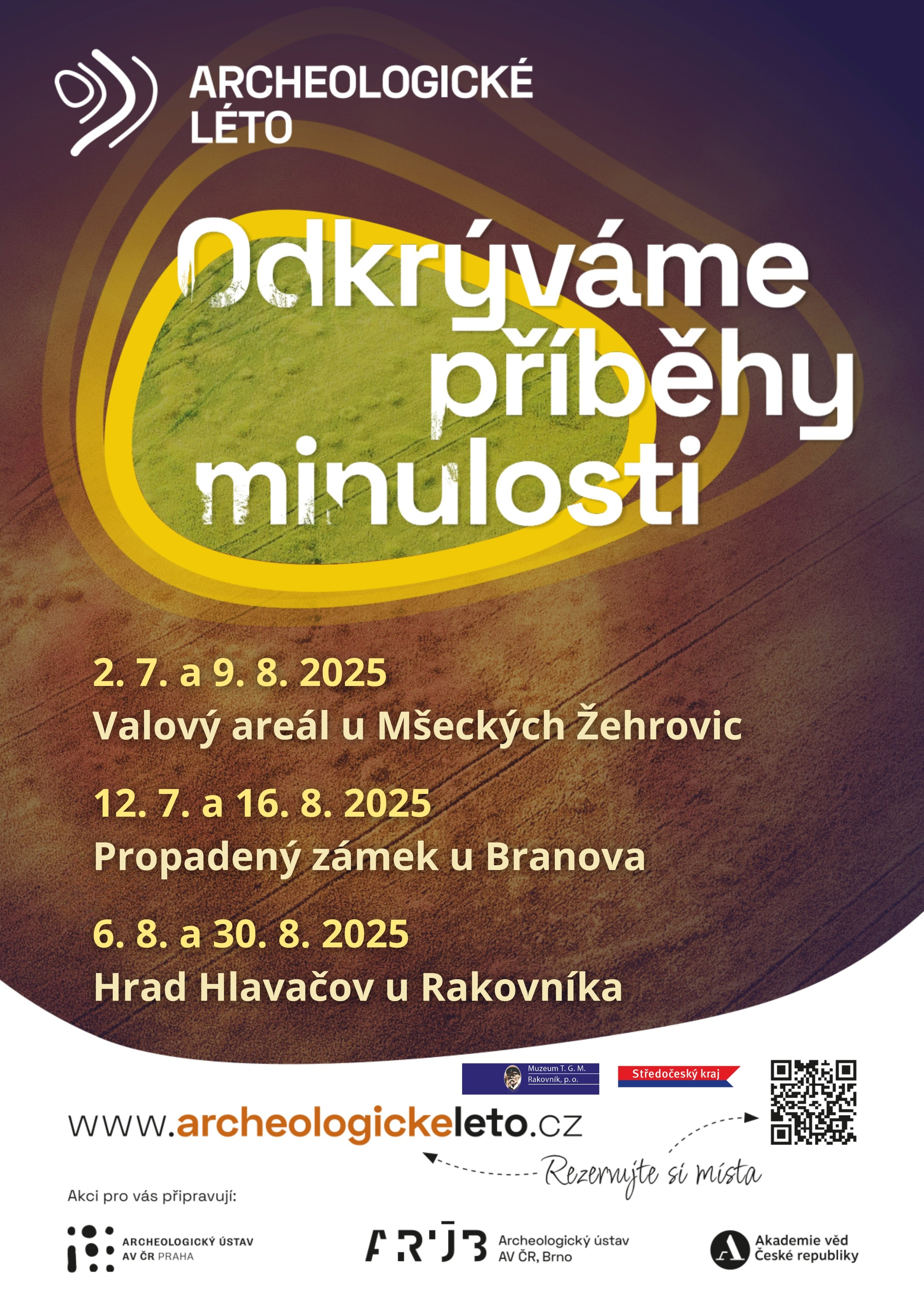 Archeologické léto 2025 je za dveřmi! 