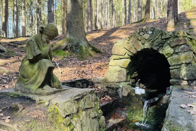 Svatováclavský pramen v Jankově, Foto: ©Miroslava Augustinová